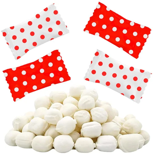 Vista 18 de Fruidles Big Dots - Caramelos de menta, menta para después de la cena, caramelo de menta y mantequilla, sin grasa, certificado Kosher, envueltos