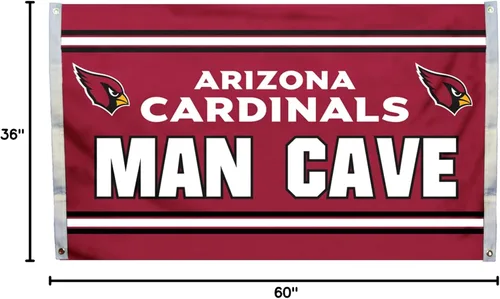 Vista 2 de Fremont Die NFL unisex 2-Sided Team Foot Flag With Grommets