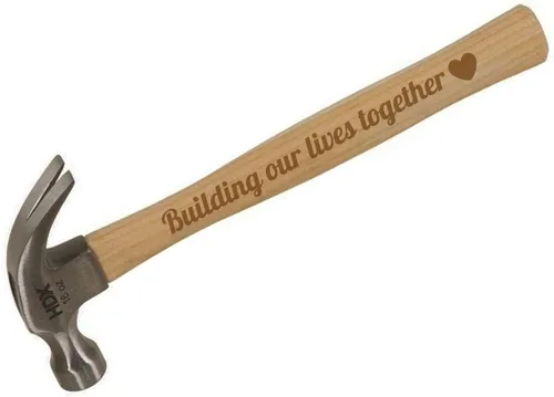 Martillo grabado Building Our Lives Together