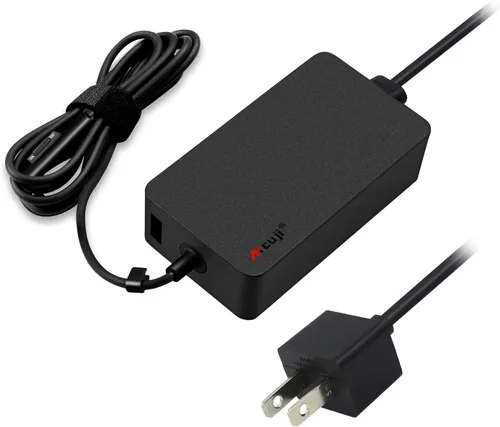 Surface Pro Cargador para Microsoft Surface Pro 9 X 8 7 6 5 4 3 Go Surface Cargador portátil 15V 2.58A 1800 Surface 44W Fuente de alimentación