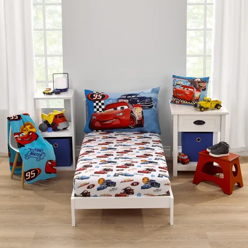 Vista 16 de Warner Brothers Batman The Caped Crusader - Juego de sábanas de 2 piezas para niños pequeños, sábana bajera ajustable y funda de almohada reversible