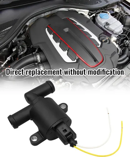 Vista 6 de Válvula solenoide de control de calefacción y kit de enchufe compatible con Audi A1 A3 A4 A5 A6 A7 A8 Q2 Q3 Q5 Q7 Q8 RS6 RS7 VW CC Golf Passat Polo
