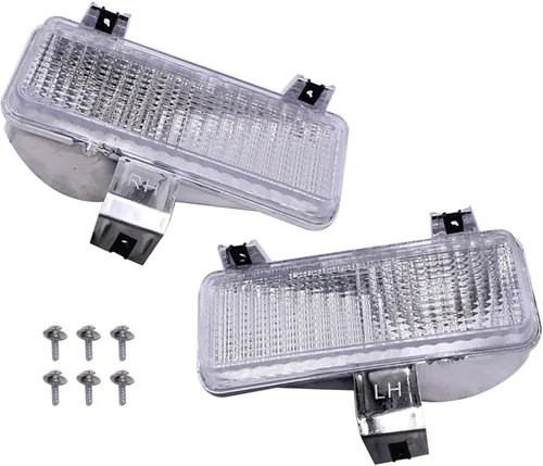 Vista 2 de Luces delanteras de señal de giro C10 compatibles con Chevy GMC PU Blazer Jimmy 1981-1982 (juego de 2)