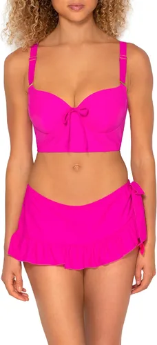 Vista 8 de Smart & Sexy - Top de bikini extra grande con varillas largas forradas para mujer