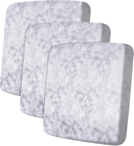 Vista 115 de ANARACHON Fundas de cojín de sofá con aspecto de cuero, juego de fundas de asiento de sofá, protector de muebles para sillón seccional, sofá biplaza