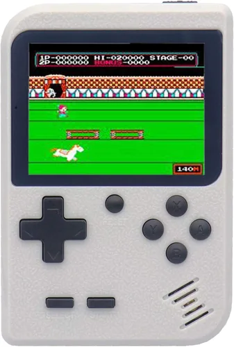 Come-buy Consola de juegos retro consola de juegos de mano con 400 juegos clásicos FC de 28 pulgadas soporte de pantalla a color para salida de TV