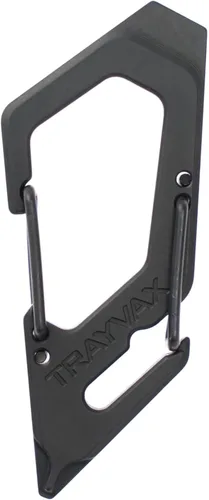 Vista 7 de Trayvax Talon S35VN - Clip de mosquetón multiherramienta, llavero de liberación rápida de acero inoxidable con abridor de botellas