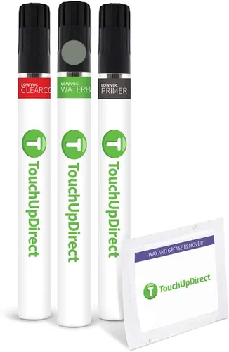 Vista 166 de TouchUpDirect 1J7 Atomic Silver Metallic Compatible con Lexus Exact Match - Aerosol de pintura de retoque - Kit esencial