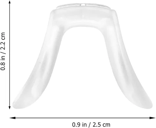 Vista 2 de Ciieeo 3 unids en forma de U almohadillas de silicona gafas de apoyo puente almohadillas para gafas de sol