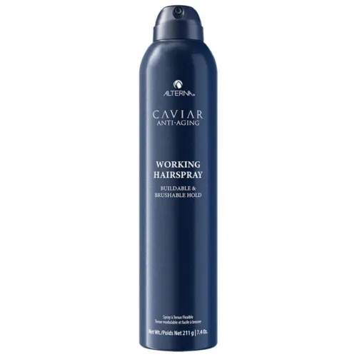 Vista 10 de Alterna CAVIAR Anti-Aging Working Hairspray Buildable, Brushable Hold Helps Control Frizz & Adds Shine Sulfate Free