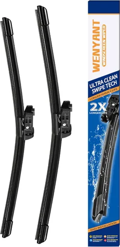 Vista 14 de Juego de limpiaparabrisas compatibles con Mazda 6 2018-2021, CX-5 y CX-9 2017-2021, delanteros, equipo original de repuesto automotriz, 2 piezas