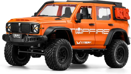 1/12 RC Rock Crawler, MN-300 Off-Road Camión, 4x4 RC GWM Tank 300 Coche Naranja