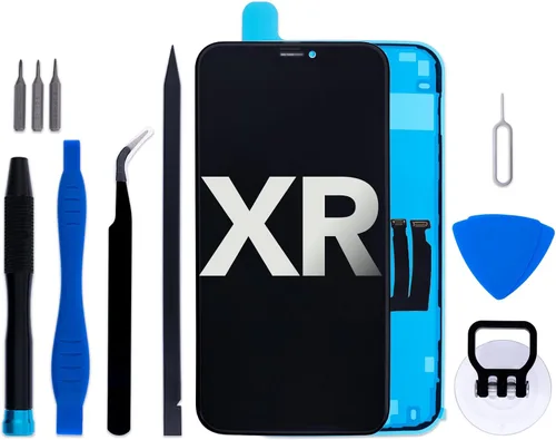 Vista 17 de for iPhone SE 2022/3rd Generation Screen Replacement Kit, 4.7" LCD Display 3D Touch Digitizer Assembly with Frame Adhesive and Repair Tools