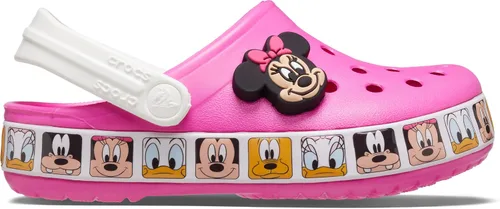 Vista 5 de Crocs Zuecos de Disney para niños Zapatos de Mickey Mouse y Minnie Mouse