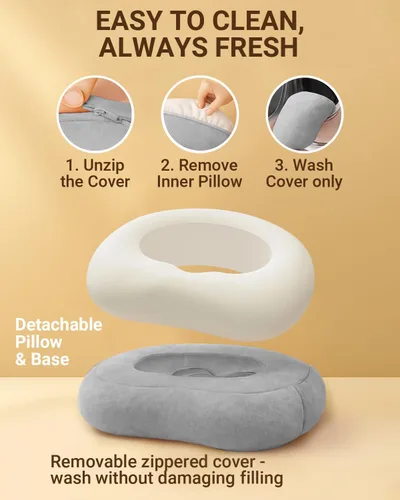 Vista 8 de Soporte de almohada Kindle para cama, soporte ajustable para tableta y teléfono para iPad, Kindle, sofá, soporte para aperitivos y bebidas, 50