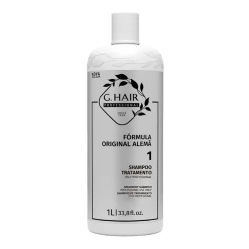 Vista 2 de G.HAIR Kit de tratamiento de queratina suavizante de fórmula original (3 pasos) 33.8 onzas / 1 L