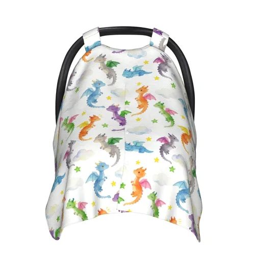 Vista 9 de Bee Baby - Cubierta de Toldo para Asiento de Coche, Cubierta de Lactancia Multiusos para Mamá, Fundas de Lactancia para Recién Nacidos, Regalo