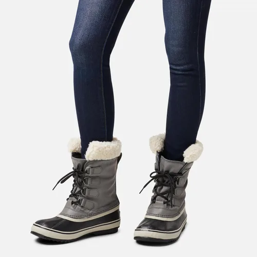 Vista 5 de Sorel Botas de carnaval de invierno para mujer, lluvia y nieve, impermeables, color marrón camello, talla, Nieve, marrón