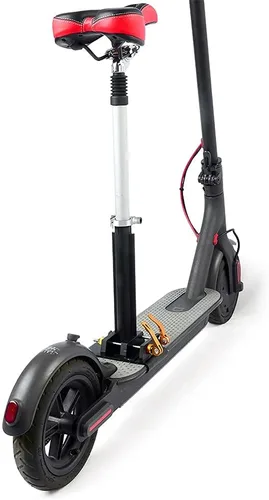 Vista 4 de Asiento de scooter eléctrico apto para Xiaomi M365 / 1S / Lite/Pro, Aovopro ES80, Razor C25 Sillín de scooter eléctrico ajustable con función