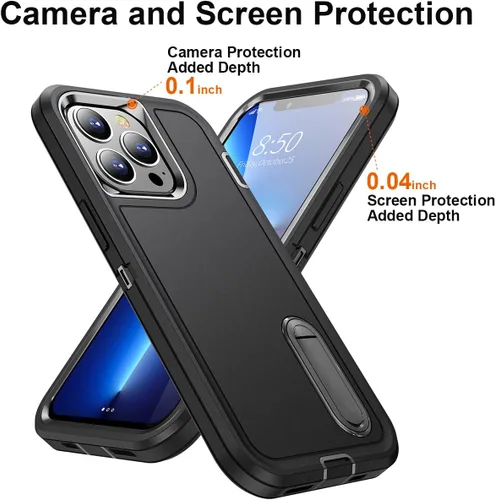 Vista 4 de Funda de teléfono personalizada para Samsung Galaxy S22 5G, funda con soporte incorporado/función atril, cubierta de protección resistente a