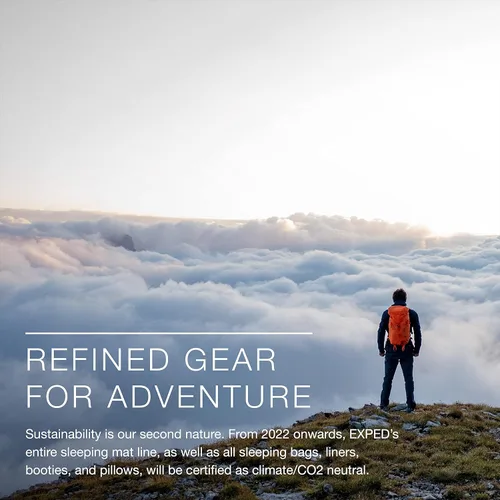 Vista 6 de Exped Mochila Splash - Bolsa impermeable con tapa enrollable, Bosque, Mochilas Daypack