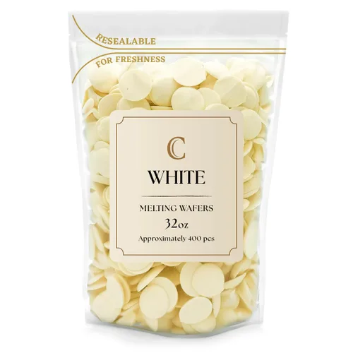 Vista 31 de KIDU Merckens - Bolsa de obleas de chocolate para derretir a granel, perfecta para sumergir, postres, hornear y más (2 libras, azul)