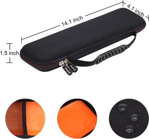 Vista 7 de Mchoi Funda rígida portátil compatible con Korg nanoKONTROL2 Slim-Line USB Control Surface (solo funda)
