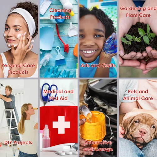 Vista 6 de Tablecraft Botellas de plástico exprimibles para condimentos, restaurante de uso comercial, boca ancha de 2.087 in, punta de cono con tapa atada