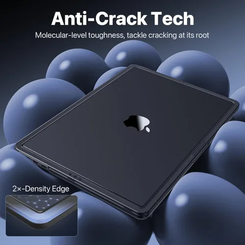 Vista 3 de Soonjet Anti-Crack para MacBook Pro de 14 pulgadas Funda 2025-2021 M5 M4 M3 M2 M1 Pro/Max 100% Color Oficial Funda Protectora de Carcasa Dura