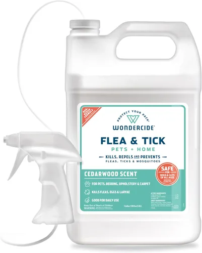 Vista 9 de Wondercide - Spray para pulgas, garrapatas y mosquitos para perros, gatos y el hogar - Asesino, control, prevención, tratamiento - con aceites
