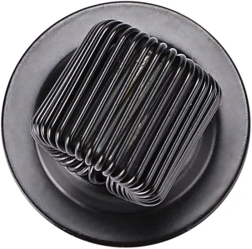 Vista 7 de BTSKY ® Paquete de 12 clips de soporte para bolígrafos chapados en negro, autoadhesivo, soporte para lápices con lazo de resorte ajustable, se