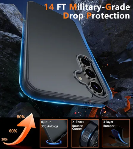Vista 459 de FNTCASE Funda para Motorola Moto G-Stylus-5G-2023: funda protectora de doble capa a prueba de golpes Parte trasera texturizada antideslizante