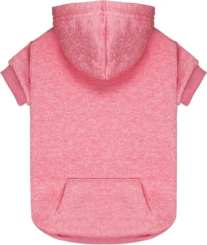 Vista 7 de Suéteres para perros pequeños, sudadera con capucha para perro, suéter de forro polar para mascotas, ropa suave con bolsillo, sudadera con capucha