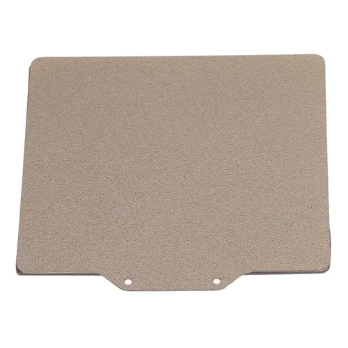 Vista 9 de Hoja de placa de construcción PEI de impresora 3D, placa de cama de acero flexible de doble cara impresión 3D Cama calentada magnética 11.024x11.024