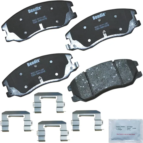 Vista 419 de Pastillas de freno delanteras semi-metálicas Bendix Priority1 CFM1774 para Ford Transit 2019-2017, Transit-150 2021-2015, Transit-250 2021-2015