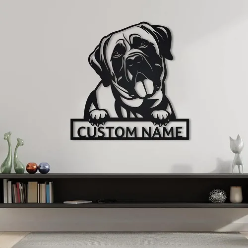 Vista 11 de Letrero de madera personalizado de perro Airedale Terrier Letrero de madera personalizado Airedale Terrier Airedale Terrier divertido Regalo