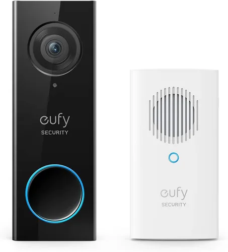 Vista 3 de eufy Security Timbre de video inalámbrico S220 Add-on con resolución 2K, fácil autoinstalación, seguridad mejorada del hogar, rentable, compatible