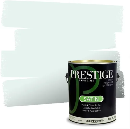 Vista 100 de PRESTIGE Pintura interior e imprimación en uno, salpicaduras acuosas, cáscara de huevo, 1 galón