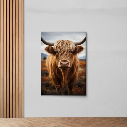 Vista 5 de printable wall art, aesthetic room decor, fireplace mantel art, nursery wall decor, yak printing art, yak