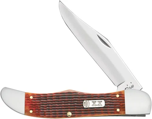 Vista 19 de Case WR XX - Navaja de bolsillo plegable de madera de rosa para cazadores, artículo #189 – (6265Sab SS) – Longitud cerrada: 5 1/4 pulgadas