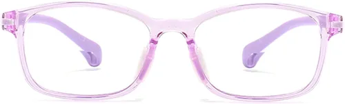 Vista 2 de Gafas para niños Lente clara Gafas de estudiante Gafas Marco para niñas