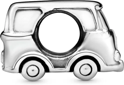 Vista 3 de Pandora Joyería Camper Van Abalorio de Plata de Ley, Metal Esmalte