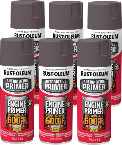 Vista 38 de Rust-Oleum 366428-6PK - Pintura en aerosol de esmalte para motor, 11 onzas, aluminio, (paquete de 6)