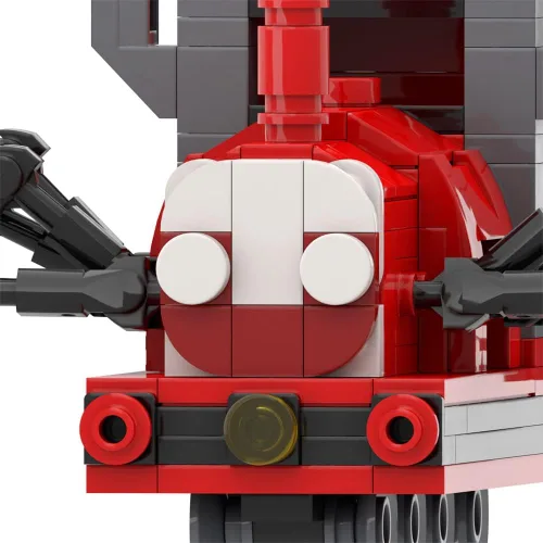 Vista 5 de Charles Chooo Chooo - Juego de juguetes de construcción, bloques de construcción de monstruos de tren de araña, juego de terror, tren de Charles