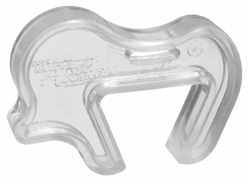 KidKusion Protector de pellizco para puerta, paquete de 2, transparente, protectores de dedos de seguridad para bebés, seguridad duradera para niños