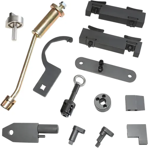 Vista 2 de Kit de sincronización Herramienta de bloqueo de alineación del árbol de levas con extractor de inyector de combustible compatible con Land Rover