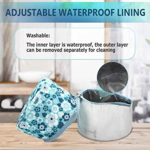 Vista 3 de Gorro de vapor para el cabello, gorra eléctrica para el cuidado del cabello, gorra térmica para tratamiento térmico del cabello, spa y cabello