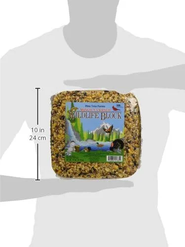 Vista 2 de Pine Tree Farms 1385 Wildlife Block, 15 libras, multicolor