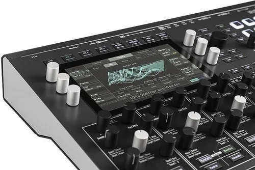 Vista 2 de Waldorf Sintetizador de escritorio polifónico digital iridio