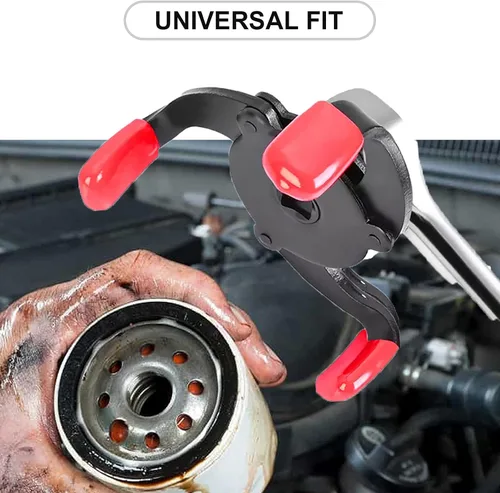 Vista 6 de Toolwiz Llave Universal de Filtro de Aceite de 3 Mandíbulas Ajustable Herramienta de Eliminación de Filtro de Aceite de Una Vía Herramienta